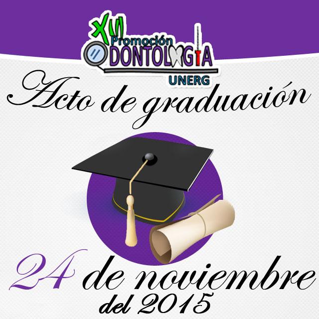 PubliPinSJM's tweet photo. la XIII promoción de odontología de la  #UNERG ya tiene fecha oficial para su acto de grado (24 de noviembre 2015) http://t.co/TFvtRzPmFI