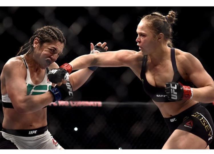 TeamFenom's tweet photo. #WCW @RondaRousey #UFC190 #34seconds 
Can’t wait for the #Rousey biopic! #TeamFenom http://t.co/eh5XMleC4N