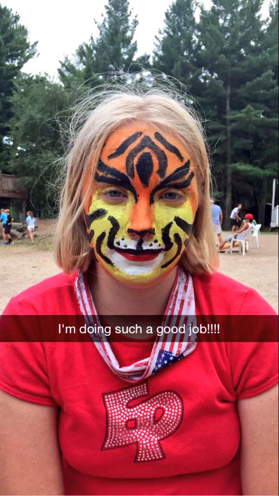 SAL_SIP's tweet photo. Photo booth, dunk tank, face painting, and cake walks, my oh my. Campers enjoyed the first ever "Party in the Pines" http://t.co/WI4K1dLvRu