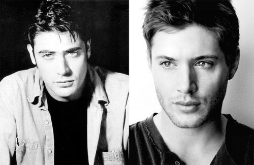 Deanisbae's tweet photo. Jensen Ackles and Jeffery Dean Morgan look alike when they were young http://t.co/p0rqZExNZO