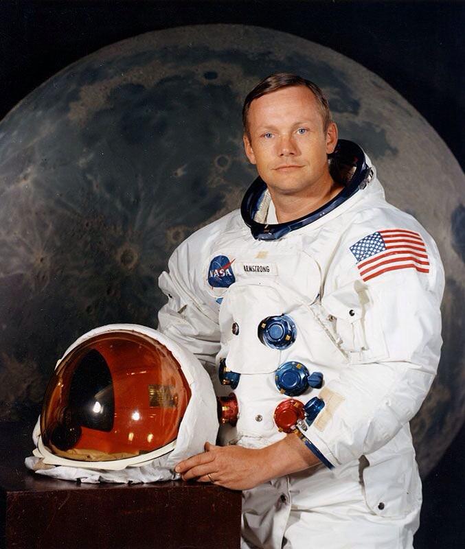 Happy birthday Neil Armstrong!  You took your giant leap, now you led us to take our journey to make ours.  