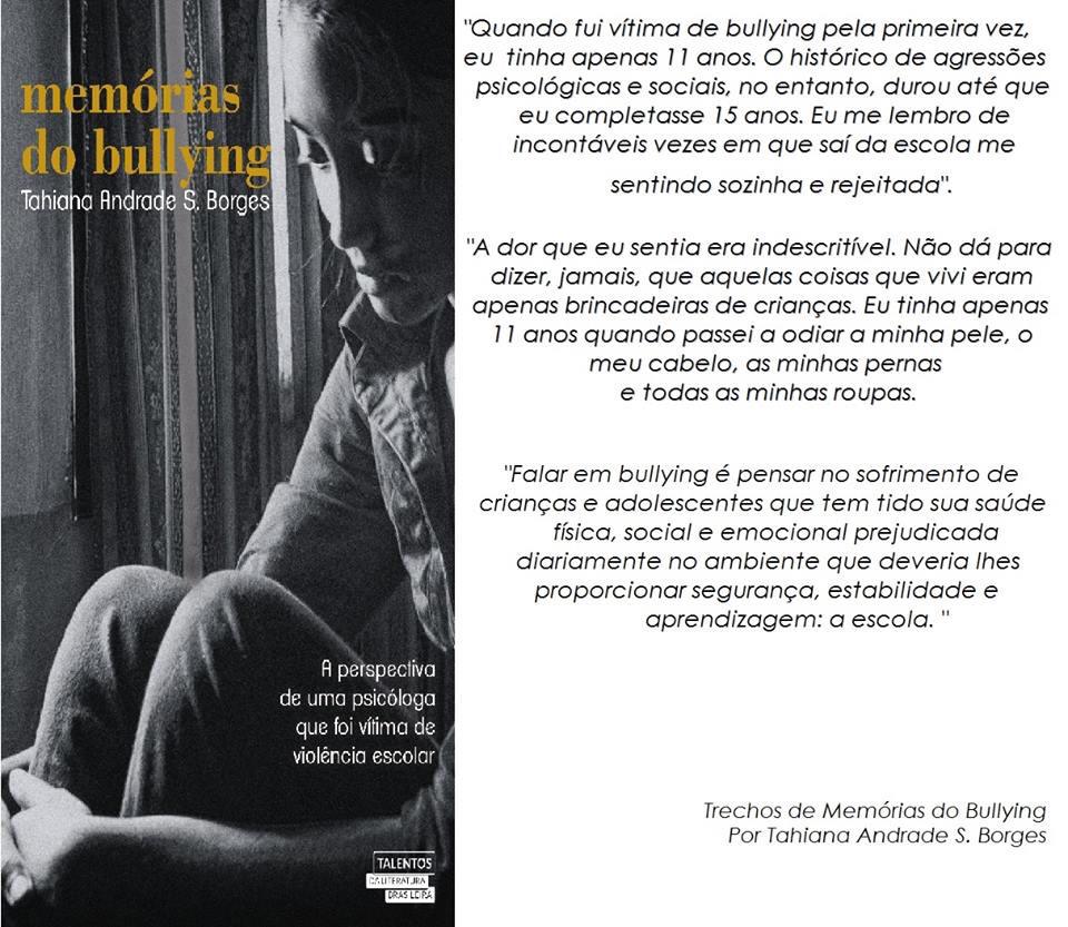 TahianaBorges's tweet photo. #querolerMB #MB #MemoriasdoBullying #EditoraNovoSeculo #lançandomeulivro #bullying http://t.co/5LJ1wYoq57