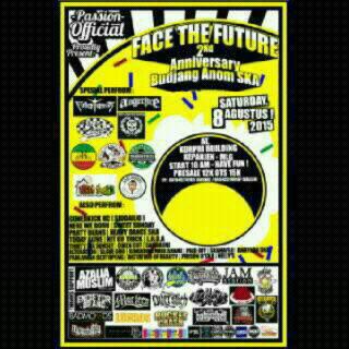Selamqt pagi:) Next tgl 8 agustus kita bakal ada di acara Anniversary budjang anom ska kita On stage jam 16:00, thx:)