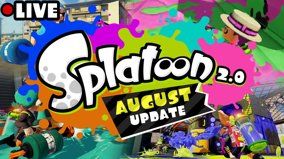 NintenDome's tweet photo. And we're LIVE with our #SplatoonUpdate stream https://t.co/qny66kYQRS @YouTubeGaming #Splatoon http://t.co/8a5rOgf80t