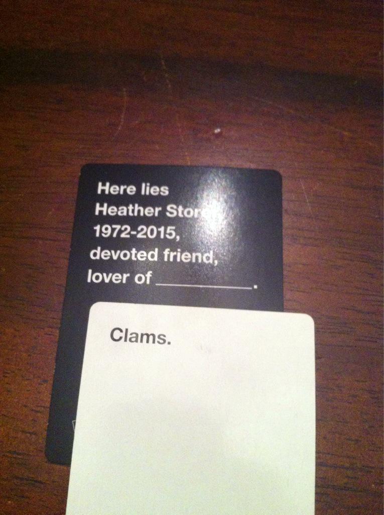 hobocon's tweet photo. Playing with her right Now!!! @CAH http://t.co/mQzr5wlQhj