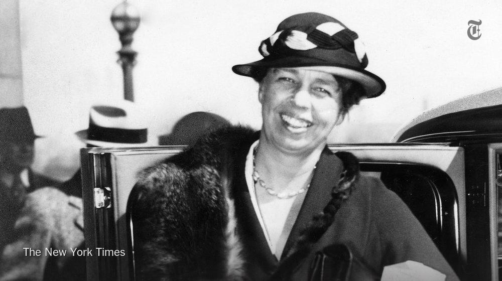 nytimes's tweet photo. Eleanor Roosevelt is the top choice for the $10 bill, a poll finds http://t.co/hbg9alhvn6 http://t.co/zDLmQ05KbD