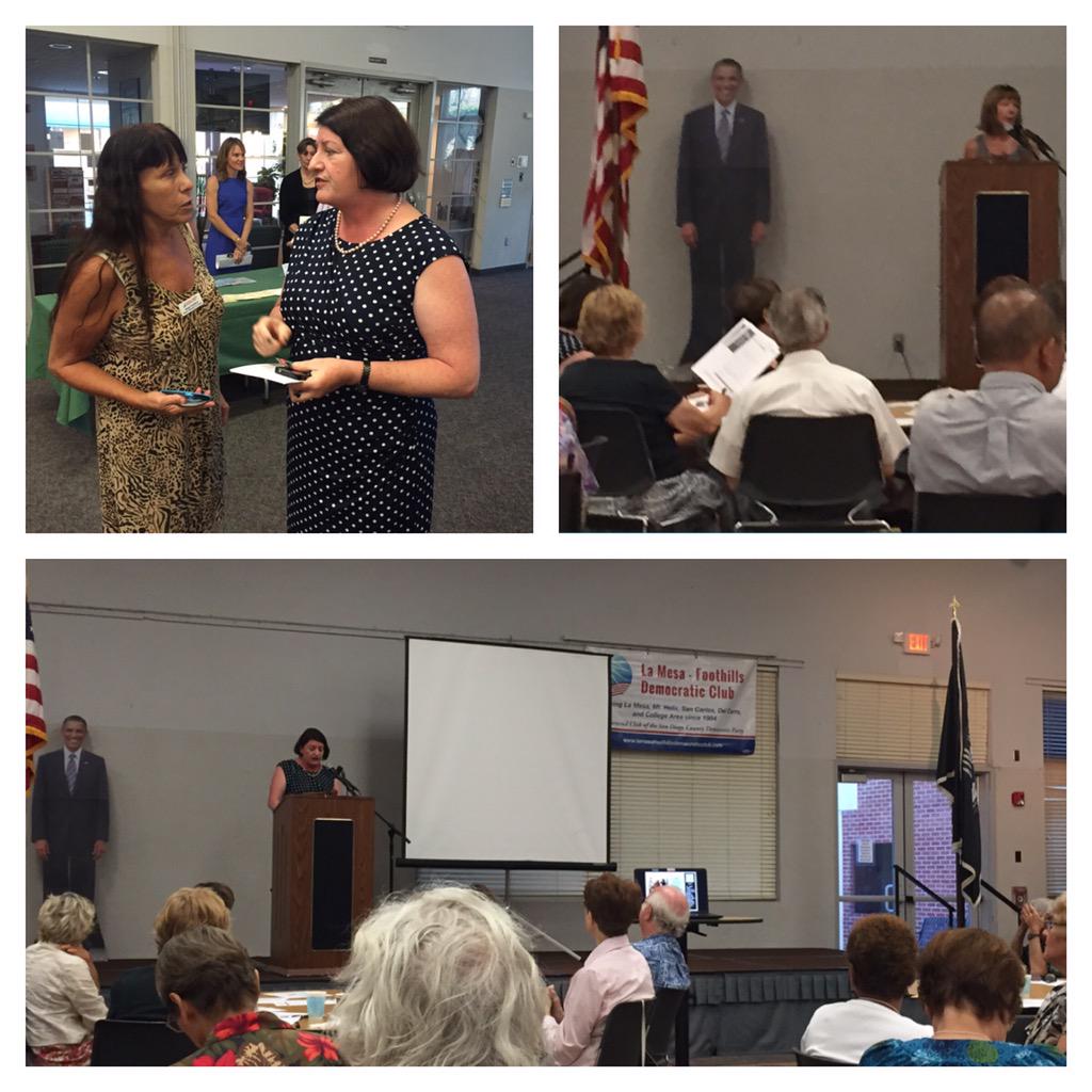 Love talking Democratic Values w/ @lmfdems !!