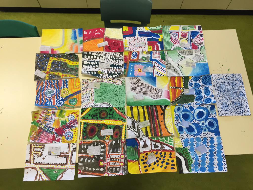 Had a fantastic NADOC day. This is our collaborative map of our 'country'- Bronte.