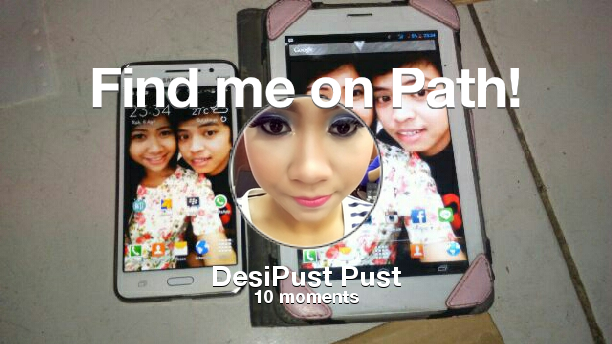 DesiPust's tweet photo. Find me on #Path now! Go to: http://t.co/zJ4qxkoADp! #thepersonalnetwork http://t.co/3C4Aor8wO1