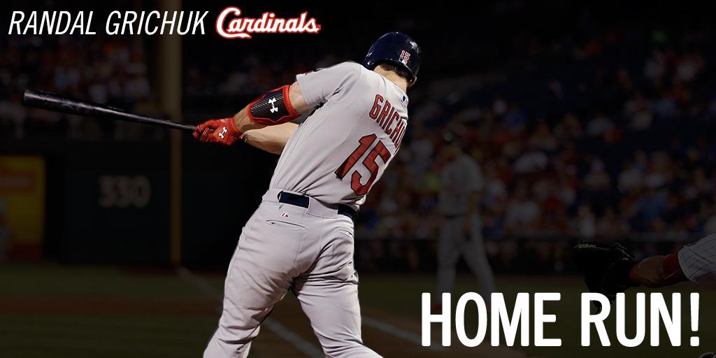 Cardinals's tweet photo. .@RGrich15! FOR THE LEAD IN EXTRAS! http://t.co/Kr37HZo6VE