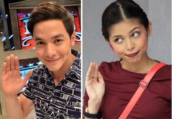 gmanews's tweet photo. #AlDub3rdWeeksary: @mainedcm celebrates 'weeksary' with @aldenrichards02 http://t.co/6hhWwXSpqB http://t.co/fI8POFpMeH