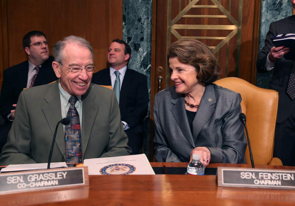 NationalMJNews's tweet photo. Senators Feinstein and Grassley on Medical Marijuana Research http://t.co/ltm0hOTKj0 #marijuana #NationalMJNews http://t.co/qwdkZvbehg