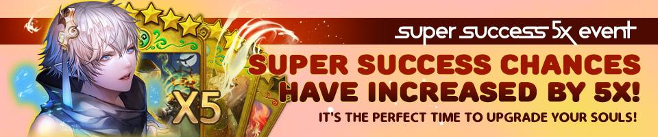 ELUNESAGA's tweet photo. What?!? Super Success chances are increased by 5X!? It's time to upgrade Souls!! #EluneSaga http://t.co/5kwnSOC4Bm http://t.co/3OReThUhHL