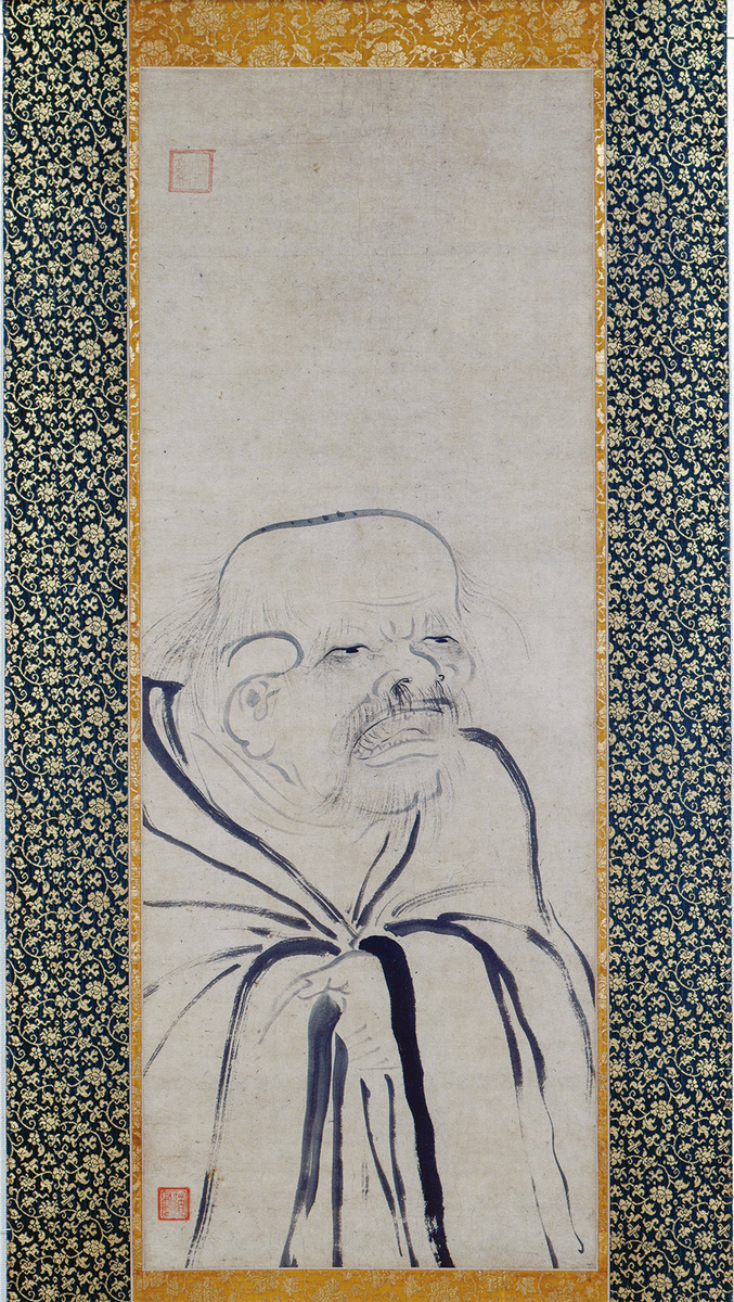 岡山カルチャーゾーンの魅力】〈重要文化財〉牧谿筆｢老子像｣：牧谿