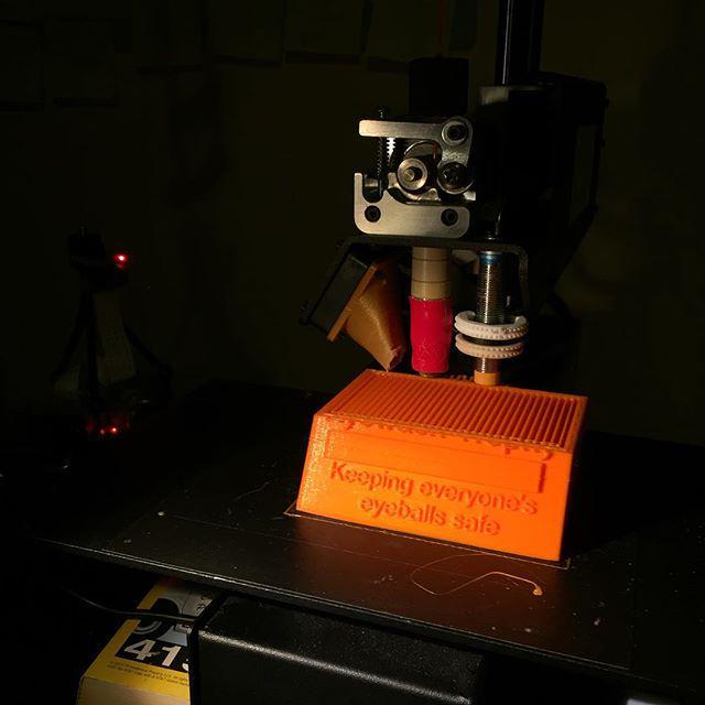 you3Dit's tweet photo. #AMakeADay #218 this is an award that's currently 4 hours into a 14 hour #3DPrint that will recognize researchers w… http://t.co/PhW61iQKnw