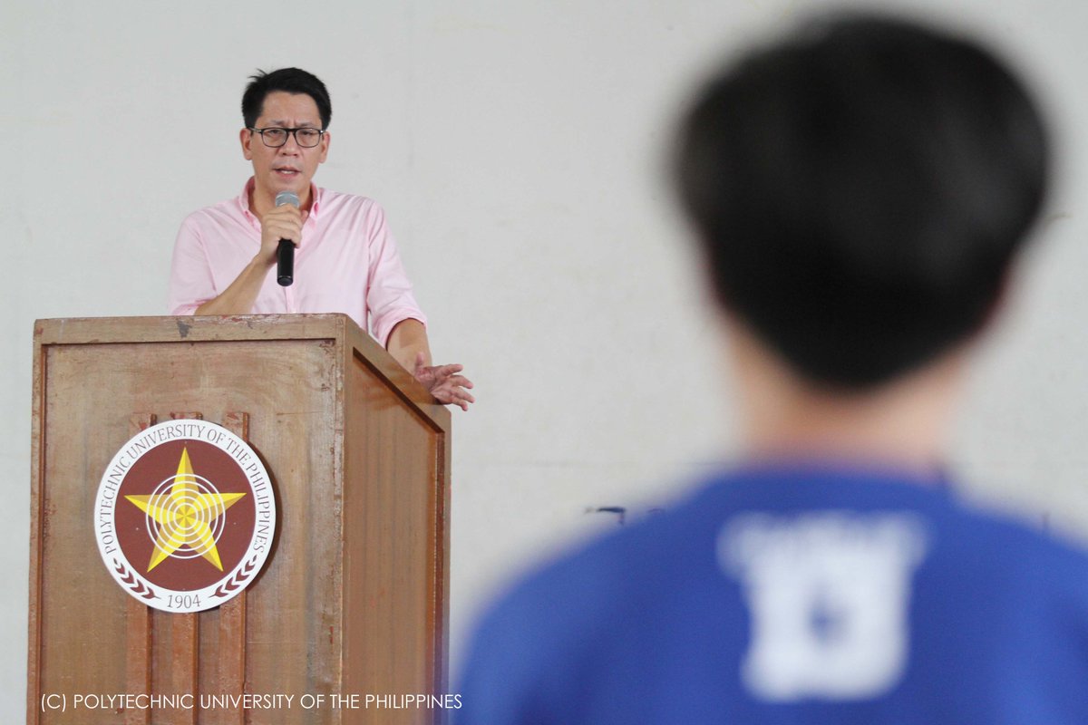 Cong. <a href="/RomanRomulo/">Roman Romulo</a> was the guest speaker of the forum entitled "Philippine Higher Education Reforms" held at PUP Gym.