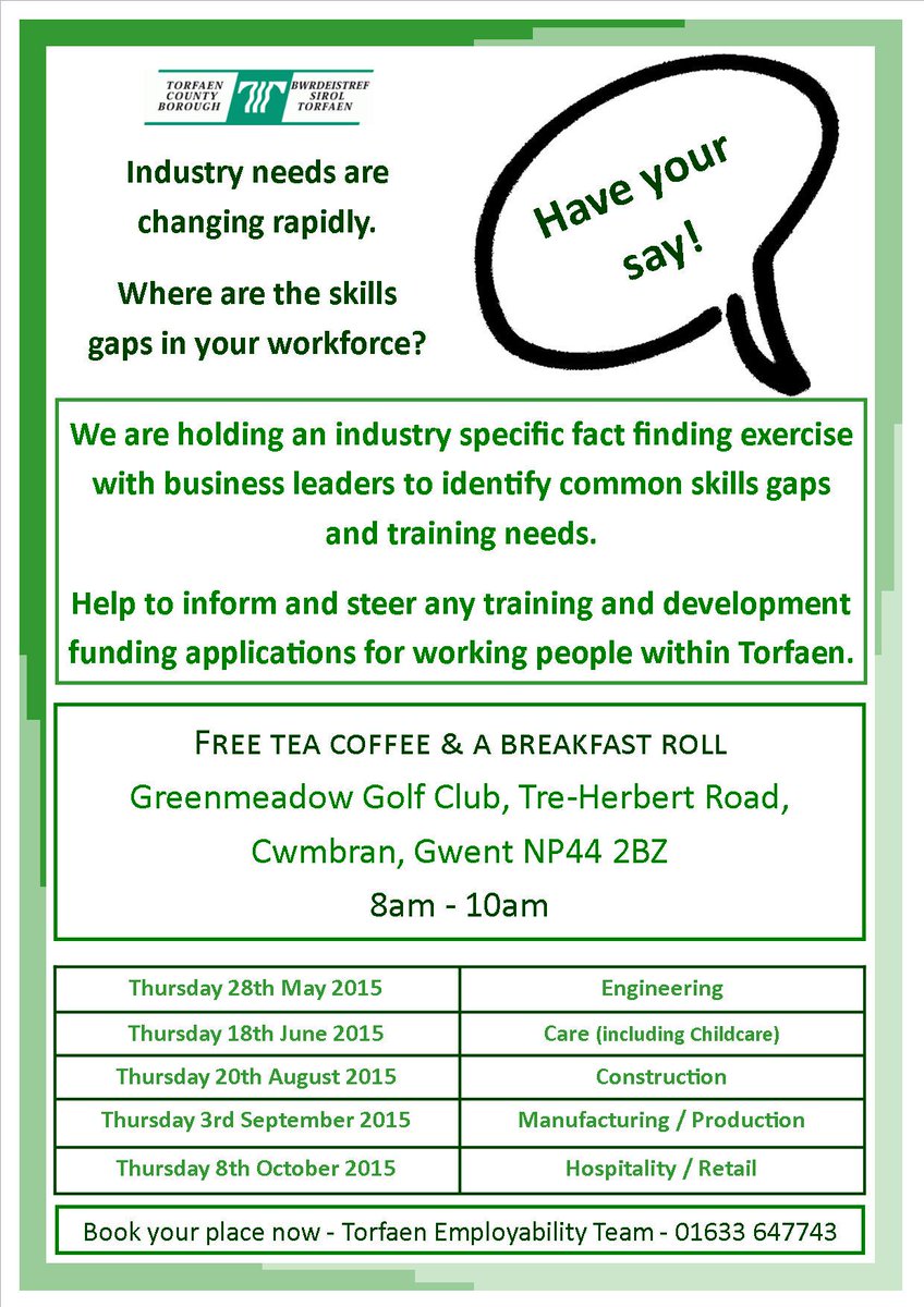 Industry needs are changing rapidly.  Where are the skills gaps in your workforce?