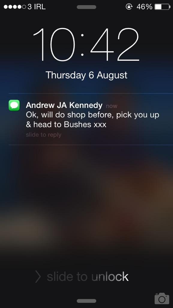 annafkennedy's tweet photo. Exactly what u wanna hear http://t.co/W6GxWjlDrJ