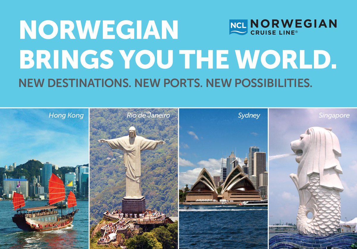 iglucruise's tweet photo. #CruiseNews Norwegian Cruise Line Unveil Exciting New Itineraries @CruiseNorwegian http://t.co/i0O5FQLKhX http://t.co/jaXGOfoNBJ