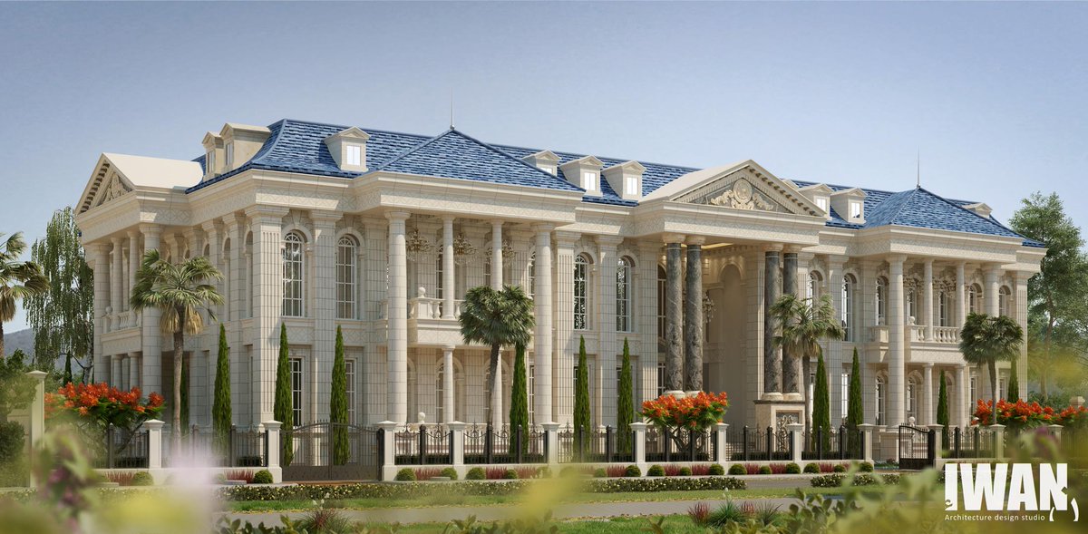 DesignIwan's tweet image. New #Classic #Palace - #Qatar
#Facade #architecture #design and #visualization 
by #IWAN_architects ©2015.