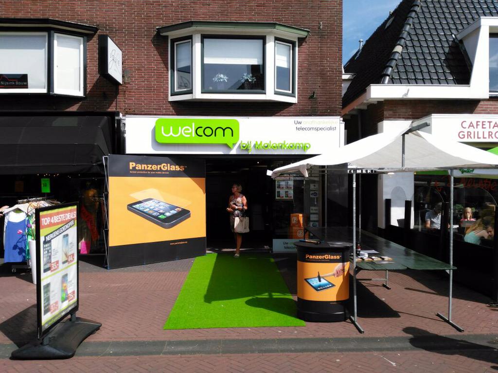 Vandaag #hamerdag <a href="/welcommolenkamp/">Welcom bij Molenkamp</a> in #Rijssen: oersterke display protection van PanzerGlass voor #smartphones