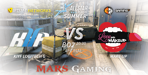 AllStar_Players's tweet photo. Hoy nos harán mantener la respiración los jugadores de @KIYF_eSports y #MAKEUP CUARTOS DE FINAL  20.30 en directo. http://t.co/mIm5yD5Ncx