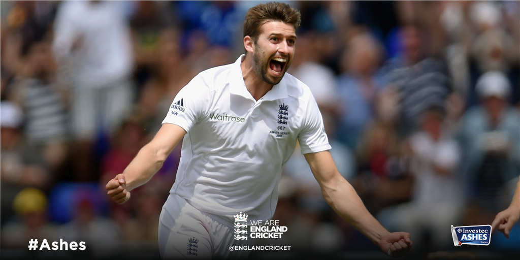 englandcricket's tweet image. WICKET!! @MAWood33 gets in on the action now too!! Australia 10-3! Warner out for 0 caught behind
#brilliantbowling