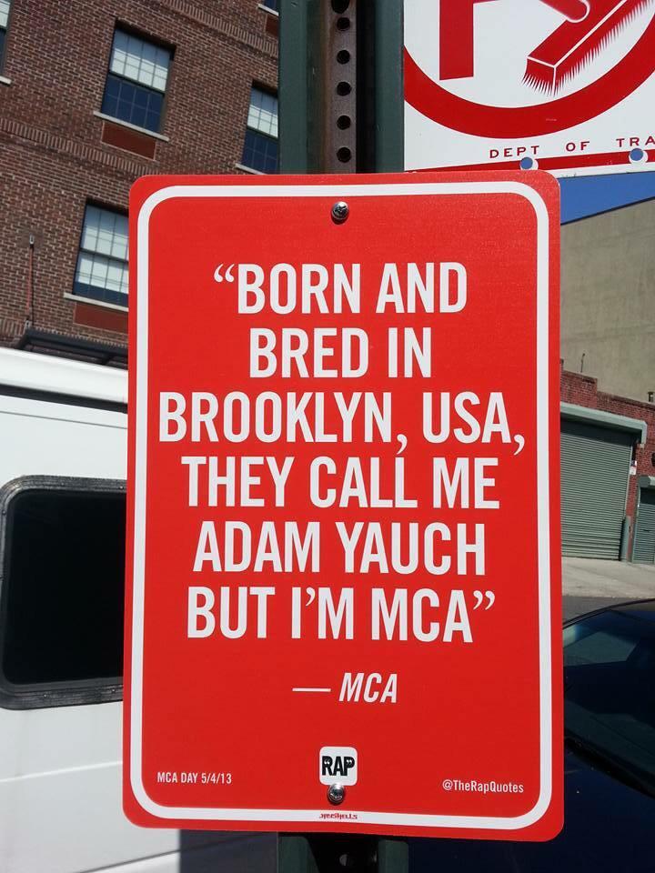 Happy Birthday Adam Yauch! We miss you but your music and advocacy live on to the break of dawn. 