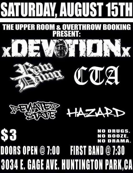 Next saturday in Huntington Park roll out!