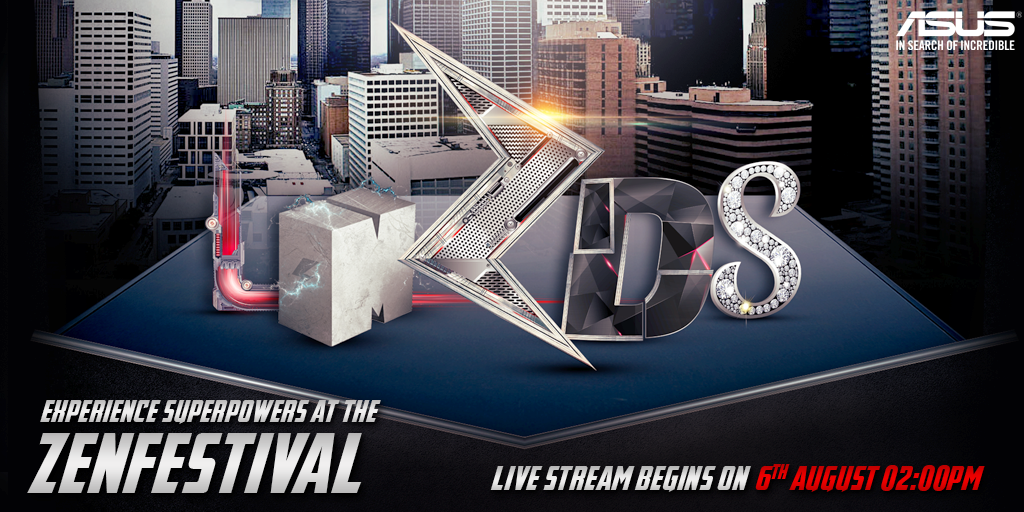 Watch the biggest Asus event of the year live! #ZenFestival
On FB:on.fb.me/1Na5mzy
On YT:bit.ly/1T3p8yw