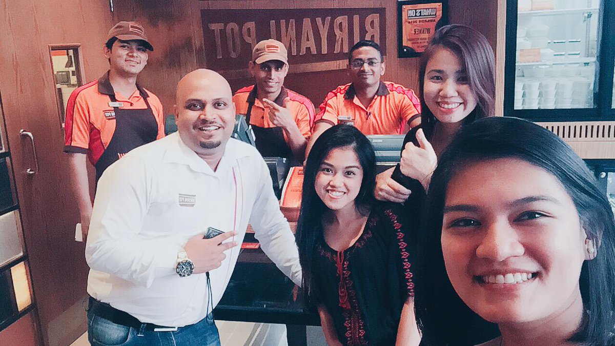 MaeRodc's tweet image. #theadventuresofABC at @BiryaniPotME a big thank you to the whole staff for making us feel welcome! :D 1/2