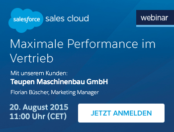 Angebote im Handumdrehen: Unser Kunde Teupen Maschinenbau zeigt Ihnen, wie es geht sforce.co/1M6FINz
