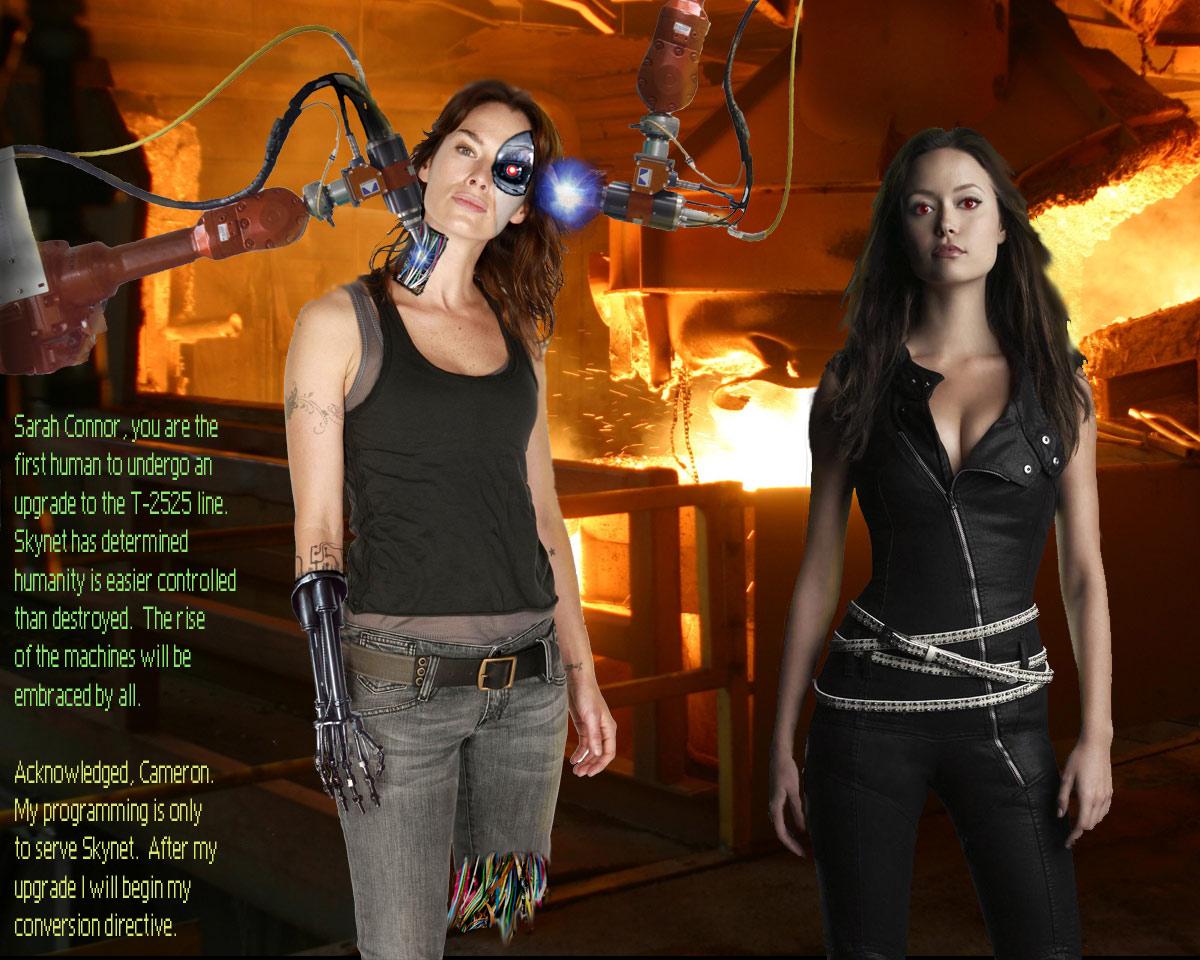 #TerminatorGenisys spoiler! #Fanart #SummerGlau @IAMLenaHeadey #TSCC Art by unseenunheard