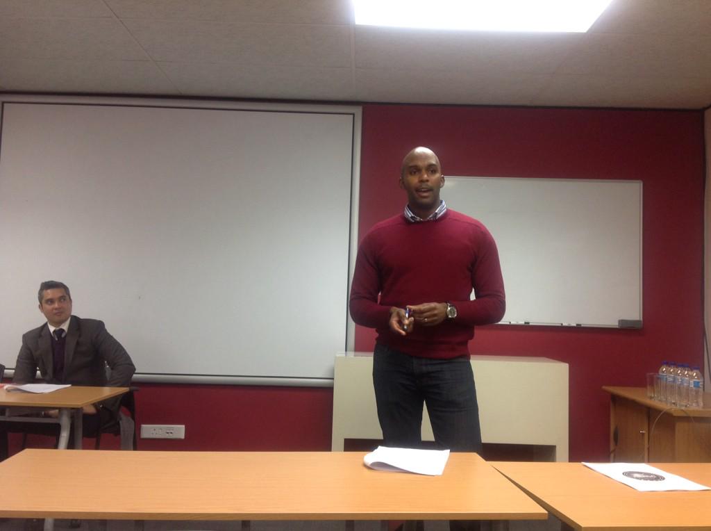 ABASA_WC's tweet photo. #2015ABASAWCAGM ABASA University Portfolio feedback Elton Pullen (University Portfolio) http://t.co/NZdumIg88E