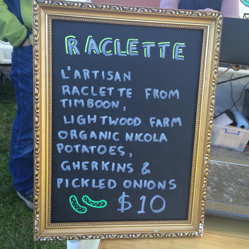 Back at Flemington Farmers' Market this Sunday, 9-1. Come and visit! <a href="/LArtisanCheese/">L'Artisan Cheese</a> <a href="/melted/">zZZ</a> cheese <a href="/VicFarmrsMarkts/">VFMA</a>