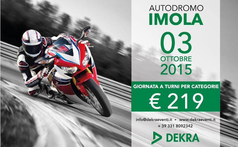 DekraEventi's tweet photo. Chiudiamo la stagione insieme su uno dei circuiti più emozionanti d'Italia.
#dekraeventi #3ottobre2k15 #trackdaymoto http://t.co/7CeB8gBqvi