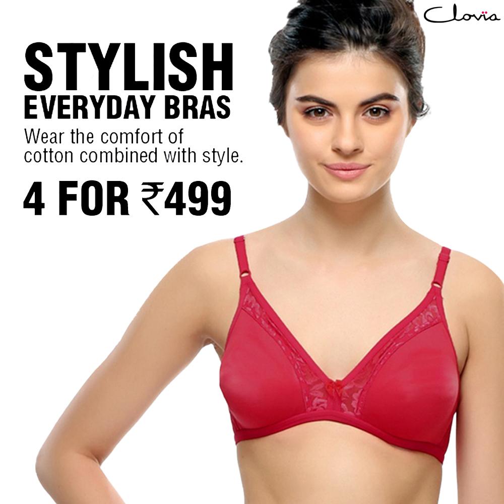 Cloviafashions's tweet image. #stylisheveryday
Fill up your lingerie drawer with the stylish everyday bras.
Buy 4 for 499: bit.ly/1GDUrwb?utm_so…