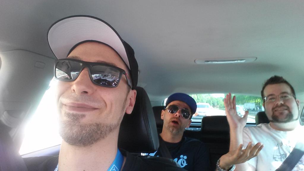 docm77's tweet photo. Daddy Doc with his two Swedish kids in the back @WorldofKeralis @YouTubeAnderZEL http://t.co/2qIdFCGUjV