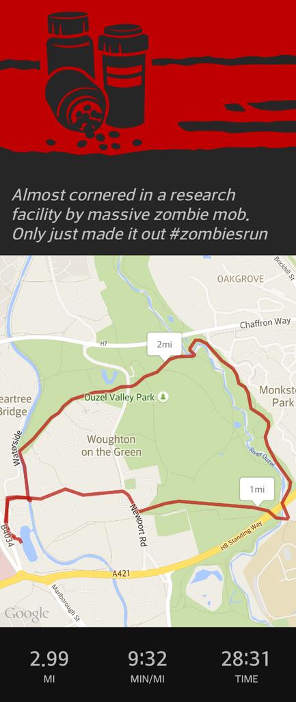 Ti88s's tweet photo. Almost cornered in a research facility by massive zombie mob. Only just made it out #zombiesrun http://t.co/TFCiMnoGBb
