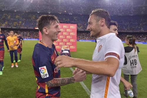 Totti Praises Messi And Barça