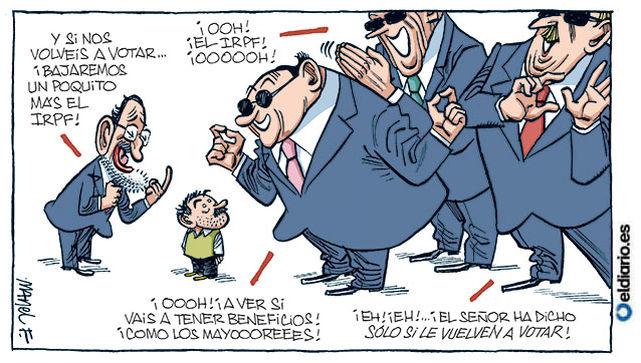 PODEMOS's tweet photo. ¡Buenos días! Mientras la crisis empobrecía a la mayoría,los privilegiados ganaban más. ¿Pretenden que se nos olvide? http://t.co/50jd3frf4e