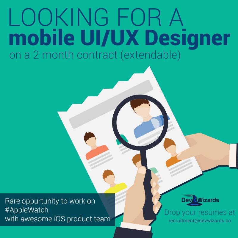 Nabeel_Hanif's tweet photo. looking for an awesome #UI #UX guy. rare opportunity to work on #applewatch with an incredible iOS team :) http://t.co/tJUZebZUX3
