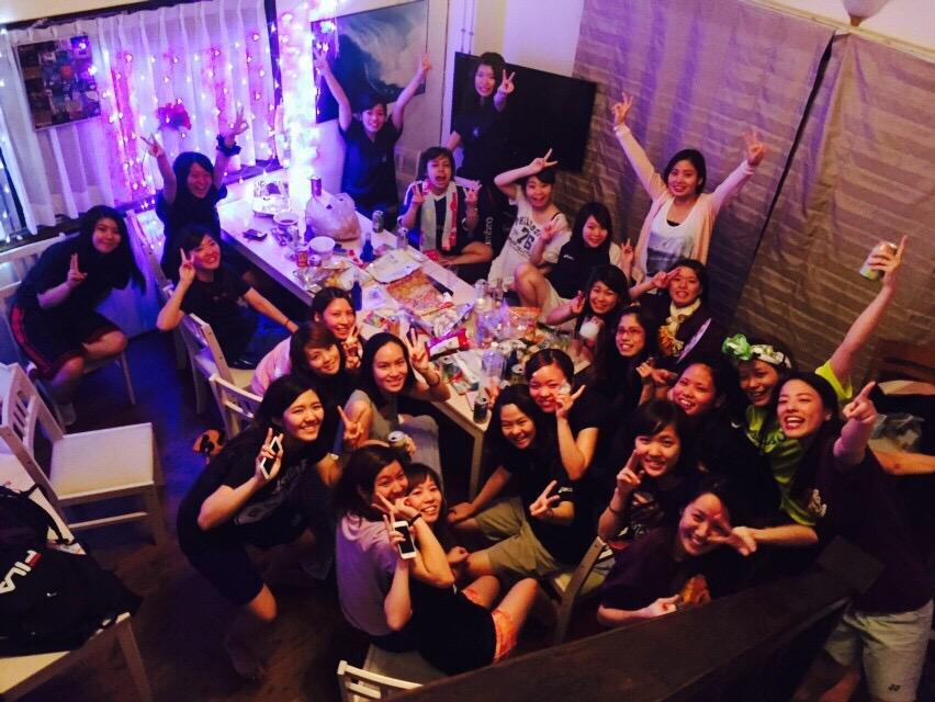 ka_i0507's tweet photo. うるさくしてごめんなさい!🍻💞
怖くてムービー見れん😐😬
すでに卒業したくない✌️✌️
#ODHS
#夏休みスタート http://t.co/zGcWFePXxn