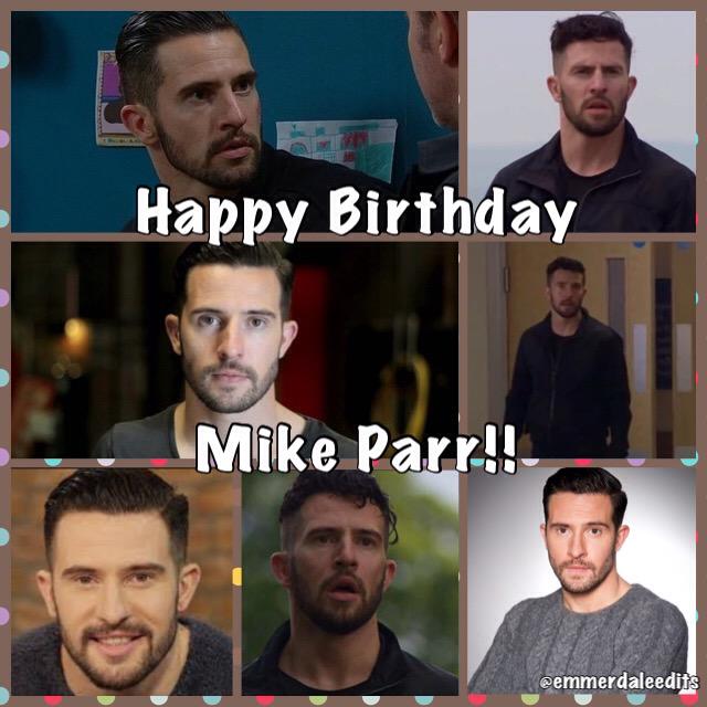 Happy Birthday Michael Parr! Have an amazing day! All the love! 