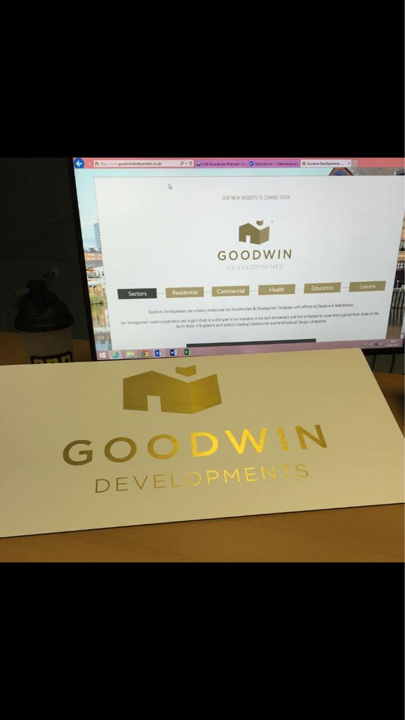 Branding - new signs goodwindevelopments.co.uk