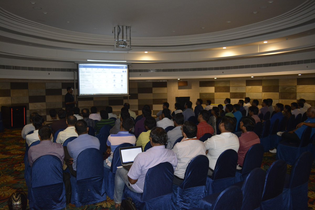 AppedoInc's tweet photo. @AWSSummits #APM #BigData #analytics #selfhealing Nagarajan, our CTO addresses attendee at joint AWS Appedo event. http://t.co/M5LNZH1V4R