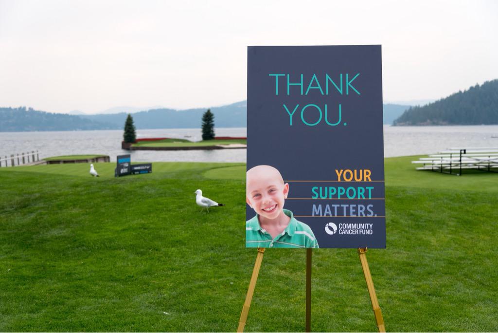 showcasegolf's tweet photo. Weekend totals coming today for dollars raised to help @ComCancerFund and local fight against cancer. Simply amazing! http://t.co/wIGyhNGuZ8