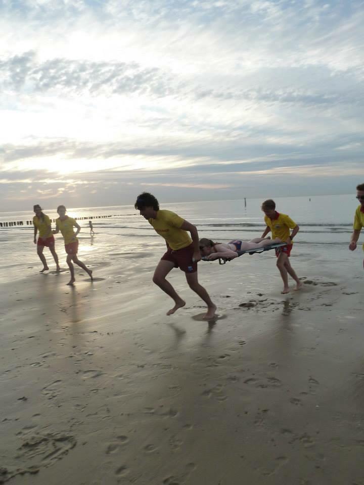 Strandpost40's tweet image. Gisteren een oefening gehad op het strand van Groede.
