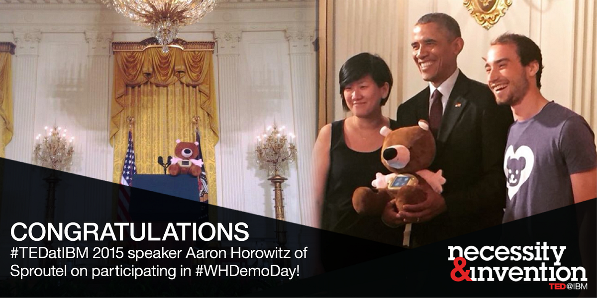 HCLDigital's tweet photo. CONGRATS to #NewWayToStartup winner @Sproutel on participating in #WHDemoDay earlier this week! http://t.co/p7HSyH5hfo
