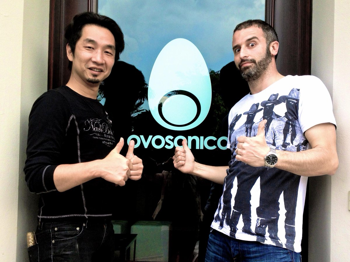 ovosonico's tweet photo. 1 year ago we were announcing our collaboration with @AkiraYamaoka! Check #MurasakiBaby out for the song! #Gamescom15 http://t.co/t22URfbxak